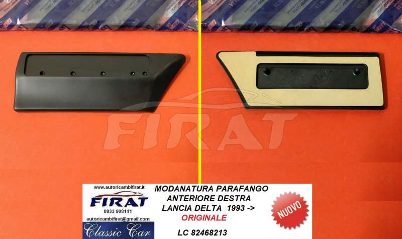 MODANATURA PARAFANGO LANCIA DELTA 93-> ANT.DX (82468213)